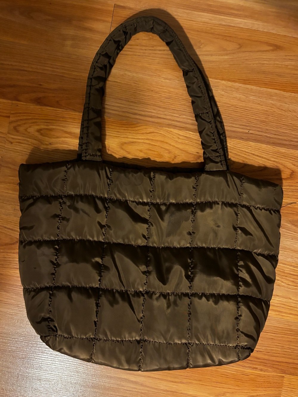 Quilted Puffer Tote